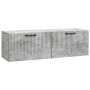 Sieninė TV spintelė Betono pilka 98 x 31 x 30 cm