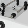 Futbolo stalo bumperiai 3 x 3 x 2 cm strypas 16 pcs Juoda