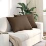 Sofa Pagalvės 2 pcs Ruda 70 x 50 cm audinys