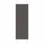 Plisuota žaliuze juoda 50x100 cm audinio plotis 49,4 cm
