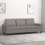 Trivietė sofa, taupe spalvos, 180cm, audinys