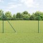 Tvora su stulpais Žalia 1,6 x 10 m Plienas ir PVC