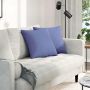 Sofa Pagalvės 2 pcs Džinsinės mėlynos 45 x 45 cm audinys