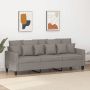 Trivietė sofa, taupe spalvos, 180cm, audinys