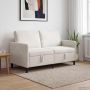 Sofa su saugojimo vieta Kreminė 152 x 78 x 87 cm Poliesteris
