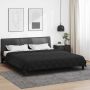 Vasaros antklodė Juodas 220 x 200 cm Mikropluoštas