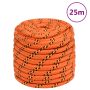 Valties virvė, oranžinės spalvos, 18mm, 25m, polipropilenas