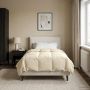 Žiemos antklodė Tikštas Kreminė 140 x 220 cm Mikropluoštas