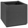 Gėlių dėžė Tamsiai pilka 36 x 36 x 35 cm Plastmasė