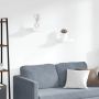 Pakabinamos lentynos, 2vnt., baltos, 23x23,5x3,8cm, MDF