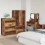 Saugojimo spintos 2 pcs Senovinis medis 80 x 48 x 105 cm