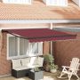Ištraukiama markizė Vyšninė 300 x 250 cm Poliesteris ir Metalas