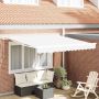 Ištraukiama markizė Balta 350 x 250 cm Poliesteris ir aliuminis