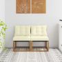 2 Vienetas Lauko vidurinė sofa