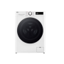 LG Washing machine with dryer | F2DR508S1W | Energy efficiency class A-10%/E | Front loading | Washing capacity 8 kg | 1200 RPM | Depth 48 cm | Width 60 cm | Display | LED | Drying system | Drying capacity 5 kg | Steam function | White