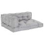 Modulinė sofa 3 pcs Pilka 120 x 80 x 38 cm audinys