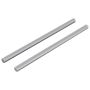Vijakų strypai 2 pcs Sidabro M6 x 120 mm Metalas