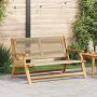 Sodo baldai Smėlio 122 x 78 x 73 cm Kietos akacijos mediena