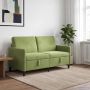 Sofa su saugojimo vieta Šviesiai žalia 152 x 78 x 87 cm
