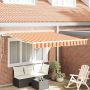Ištraukiama markizė Geltona ir Oranžinė 300 x 250 cm audinys