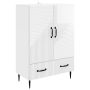 Kabalas Itin blizgi balta 66 x 34,5 x 95 cm Apdirbta mediena