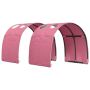 Lovos tunelis 2 pcs Rožinė 211 x 67.5 x 2 cm Poliesteris
