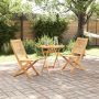 Sulankstomas bistro rinkinys 3 pcs Ruda Kietos akacijos mediena
