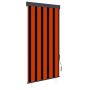 Lauko roletas, oranžinės ir rudos spalvų, 100x250cm