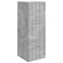 Prie sienos montuojama spinta Betono pilka 33 x 34,5 x 90 cm