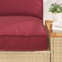 Pallet pagalvių rinkinys 2 pcs Taupe Oksfordo audinys