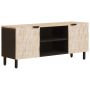 Televizoriaus spintelė Baltos skalbimo apdaila 105 x 33 x 46 cm