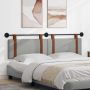 Kabantysis galvūgalis Debesų pilka 170 x 55 x 5 cm Antikinis PU