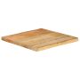 stalviršis 40x40x2,5 cm Live Edge masyvo mango