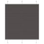 Plisuota žaliuze juoda 115x150 cm audinio plotis 114,4 cm