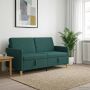 Sofa su saugojimo vieta Tamsiai žalia 172 x 78 x 87 cm