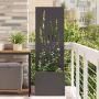Sodo privatumo ekranas „Fretwork“ Juoda 50 x 140 cm