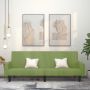 Dvivietė sofa-lova, šviesiai žalios spalvos, aksomas