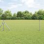 Tvora su stulpais Sidabro 0,6 x 10 m Plienas ir PVC