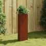 Sodo lovelis, 30x26x75cm, Corten plienas