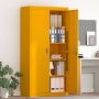 Oppbevaringsskap 2 pcs Garučių geltona 90 x 40 x 180 cm Plienas