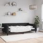 Sofa, juodos spalvos, 100x200cm, audinys