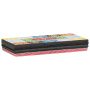 Sieninės lentynos 3 pcs Įvairiaspalvis 100 x 20 x 6 cm