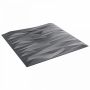 Sienų plokštės 24 pcs Akmens pilka 50 x 50 cm XPS Putplastis