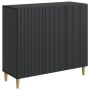 Kabalas Juoda 89 x 34,5 x 80 cm Apdirbta mediena