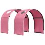 Lovos tunelis 2 pcs Rožinė 211 x 52,5 x 2 cm Poliesteris