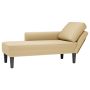 Chaise Lounge su pagalve pilkai žalia velveto audinys