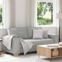 Dvivietė sofa, debesų pilka, 180x78x84 cm, audinys