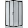 Dušo kabina 1228S 100x100 grey  be pado