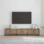 TV vienetai 2 pcs Amatininkų ąžuolas 210 x 35 x 41 cm