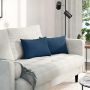 Sofa Pagalvės 2 pcs Mėlyna 50 x 30 cm audinys